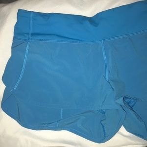 lululemon athletica • speed shorts 2.5” inseam